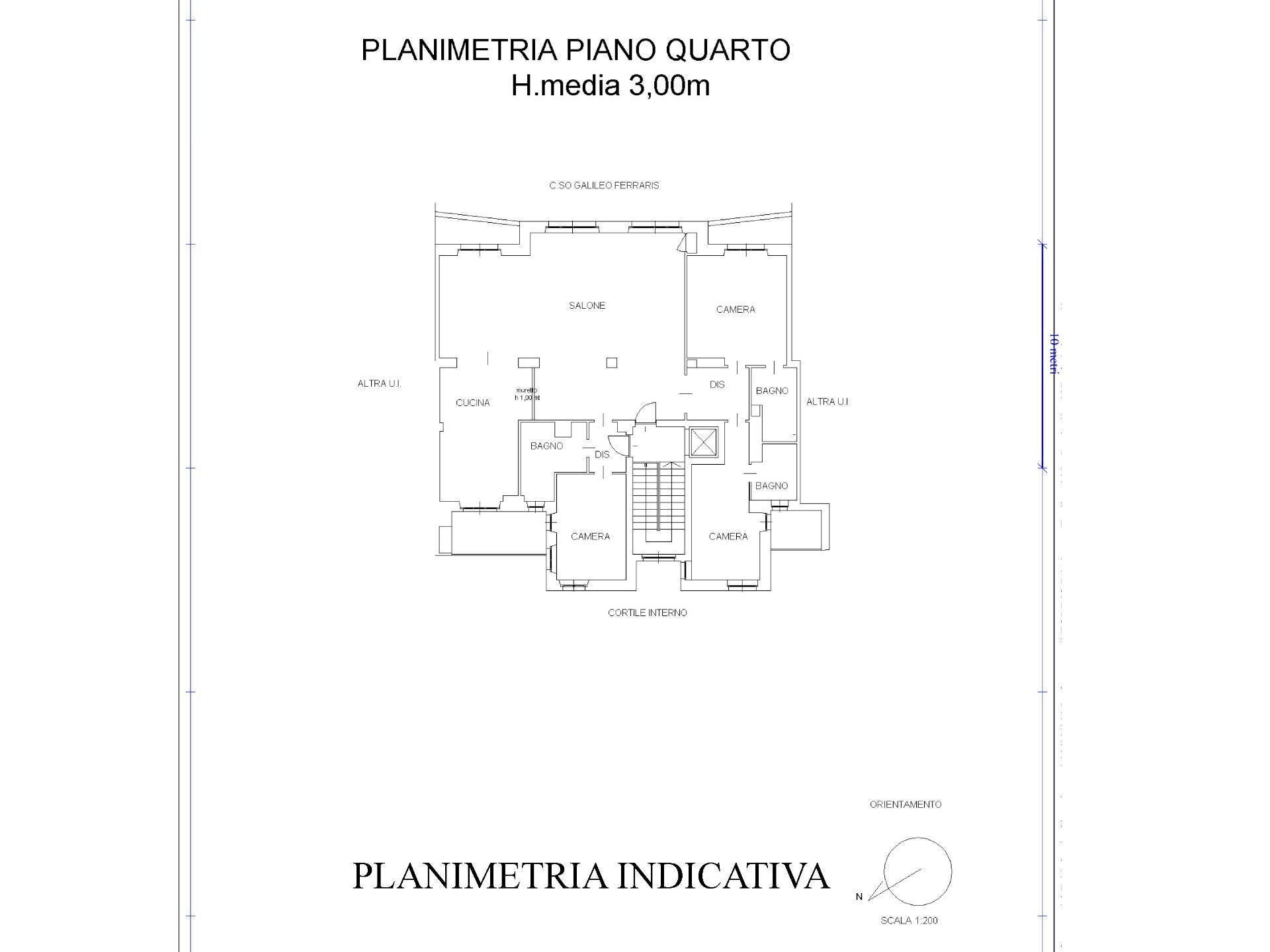 Foto 31 - Appartamento Corso Galileo Ferraris, Torino - planimetria 1