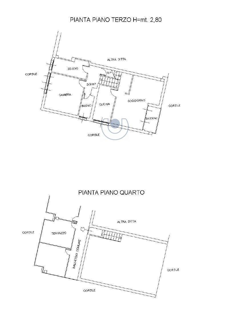 Foto 35 - Trilocale via freinetto
 
51, Coazze - planimetria 1