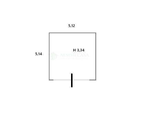 Foto 2 - Box Via Leucatia
 
131, Catania - planimetria 1