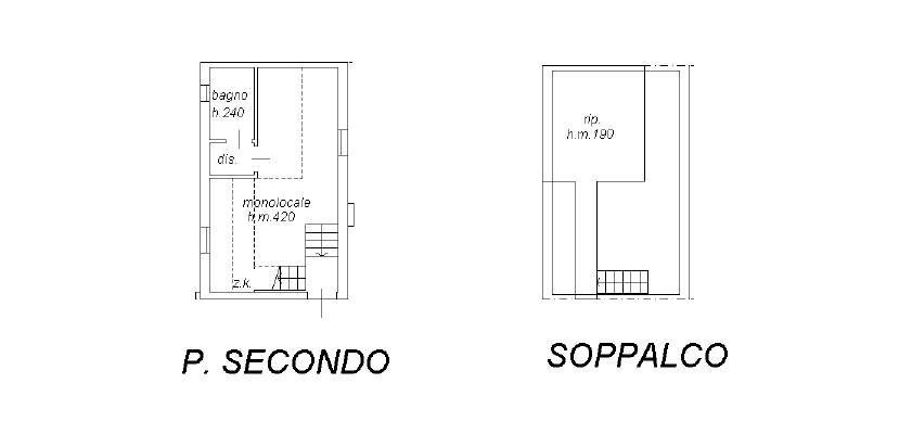 Foto 32 - Two-room apartment Via Del Podesta', Ferrara - floor plans 1
