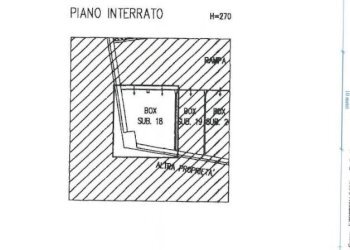 Planimetria - Box via Emilia, 54, Tortona - foto 5