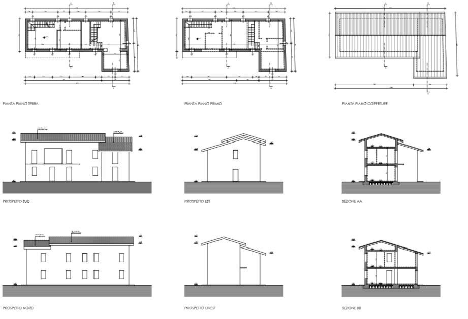 Rustico via Lago, Besozzo - planimetria 1