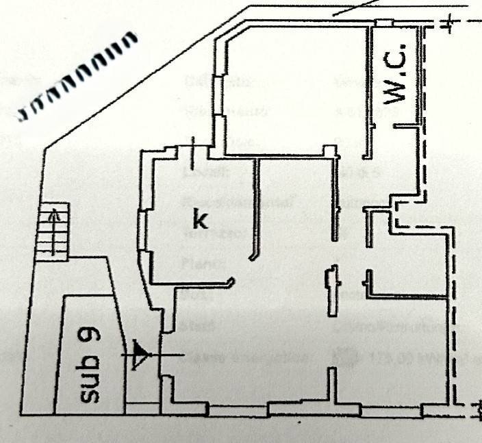 Planimetria - Appartamento via Enrico Figari, Camogli - foto 1