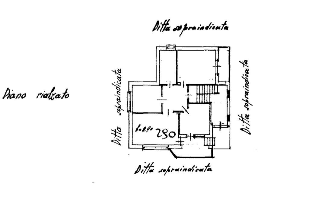 Villa Trifamiliare Via Maisonetta, Sant'Antonino di Susa - planimetria 1