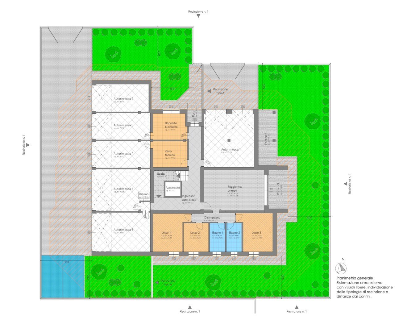Appartamento Nonantola - planimetria 1