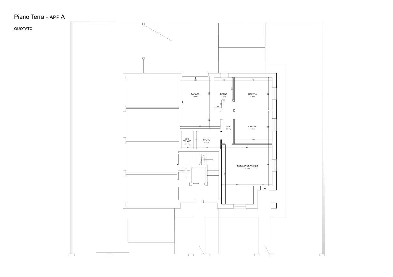 Appartamento Nonantola - planimetria 1