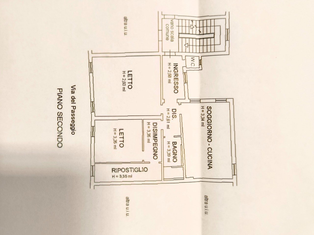 Apartment Nonantola - floor plans 1