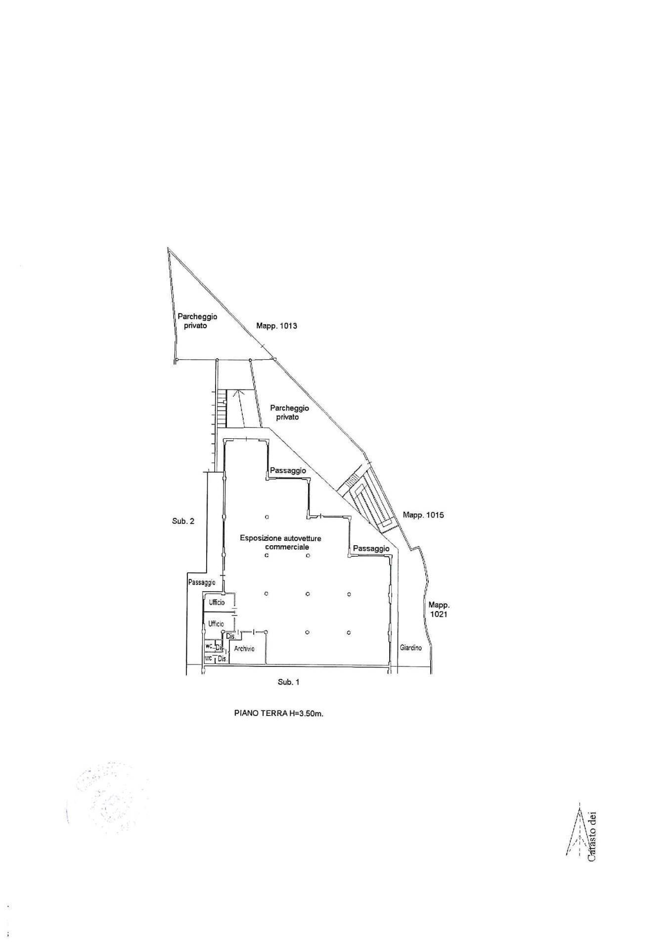 Foto 23 - Locale Commerciale via antonio meucci, Isso - planimetria 1