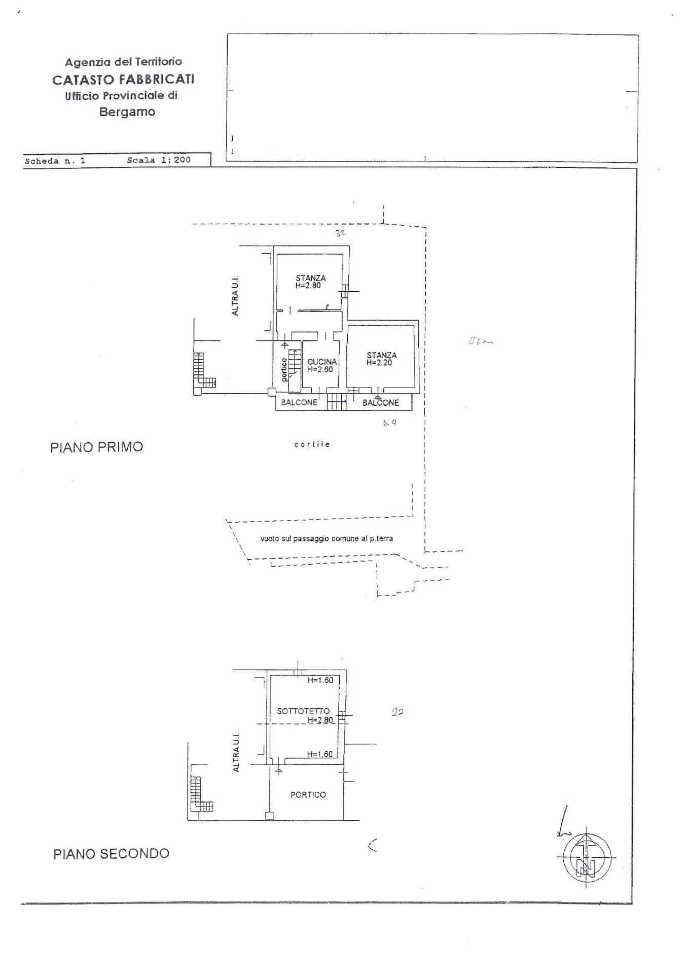 Foto 27 - Semi-detached house via risorgimento, Brembate - floor plans 1