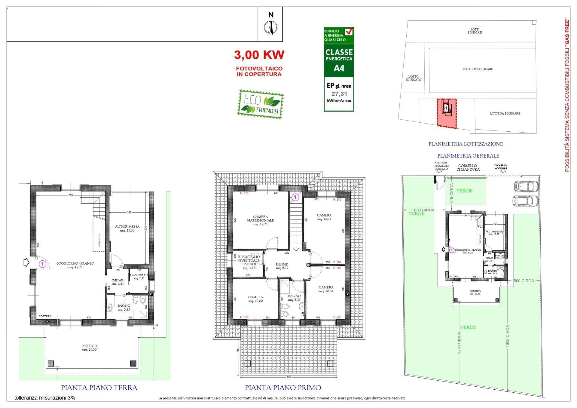 Foto 16 - Villa via badalasco, Fara Gera d'Adda - planimetria 1