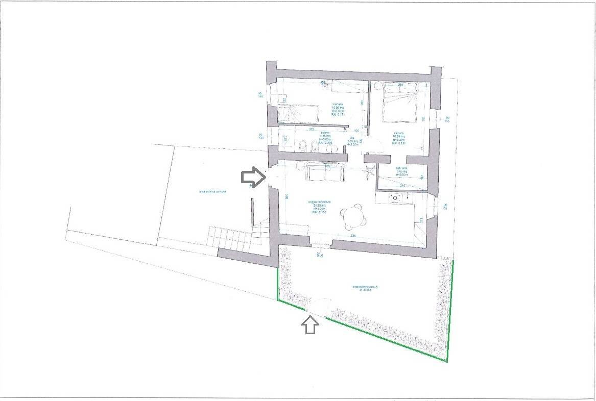 Foto 14 - Trilocale BEL GIOIOSO, Busnago - planimetria 1