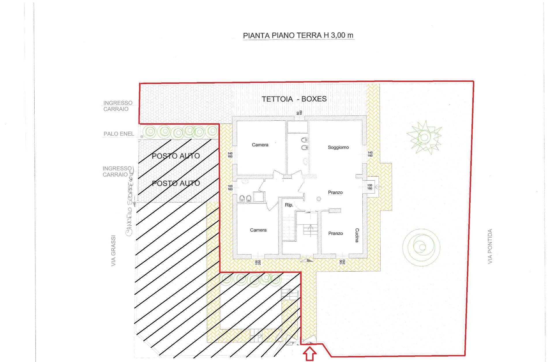 Foto 13 - Villa Via domenico grassi, Capriate San Gervasio - planimetria 1