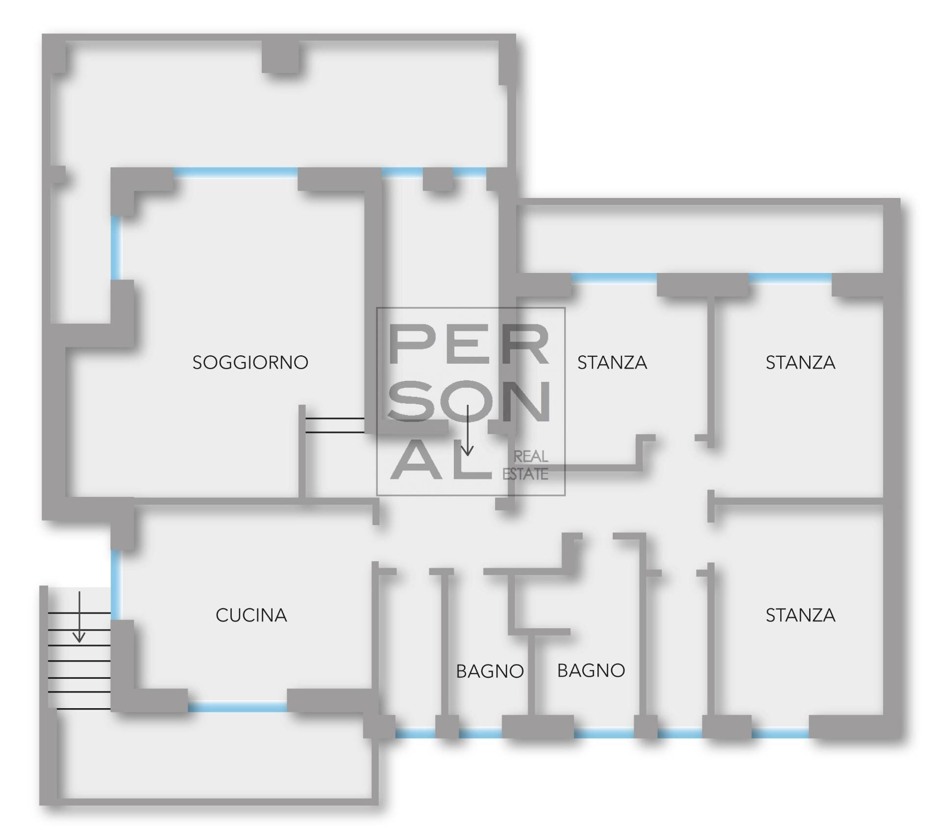 Foto 1 - Villa Cavedine - planimetria 1