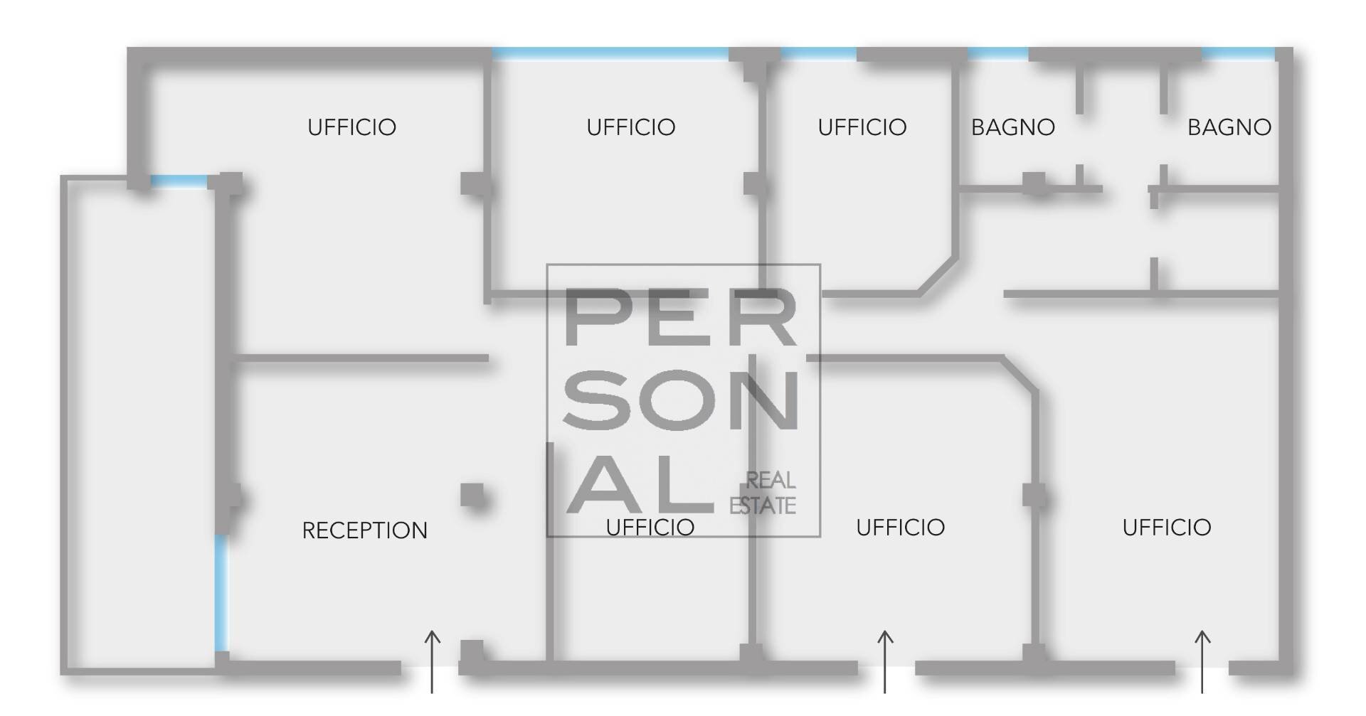 Foto 11 - Ufficio Via di Coltura
 
11, Trento - planimetria 1