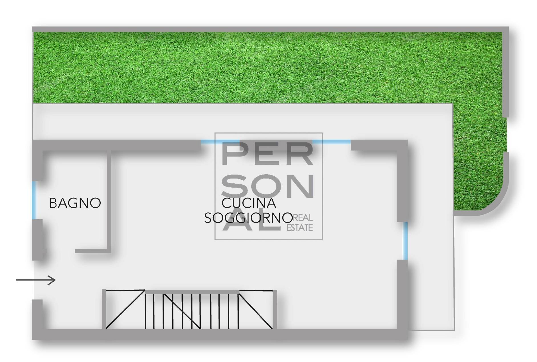 Foto 1 - Casa semi indipendente Garniga, Garniga Terme - planimetria 1