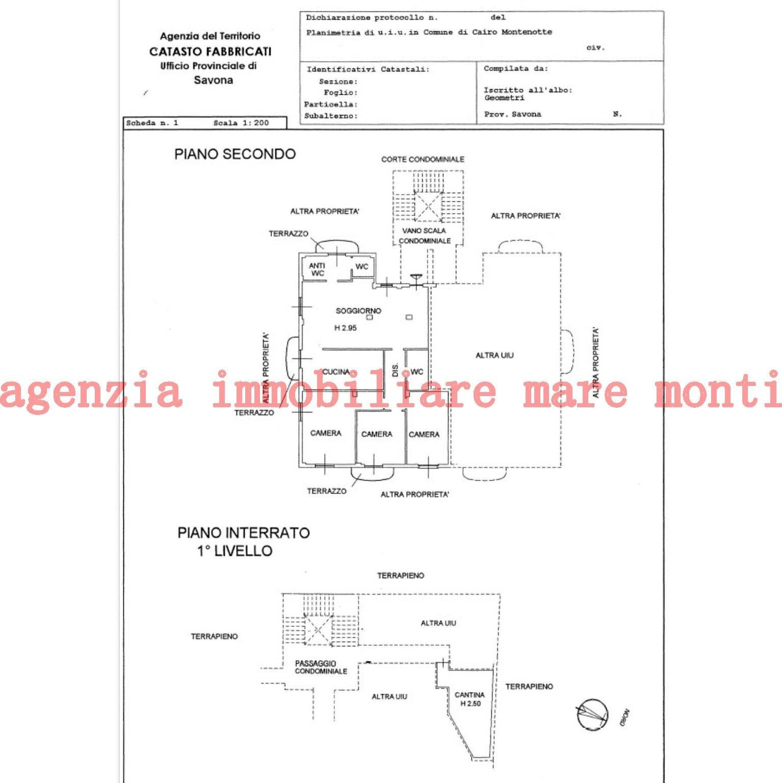 Foto 27 - Appartamento corso marconi
 
52, Cairo Montenotte - planimetria 1