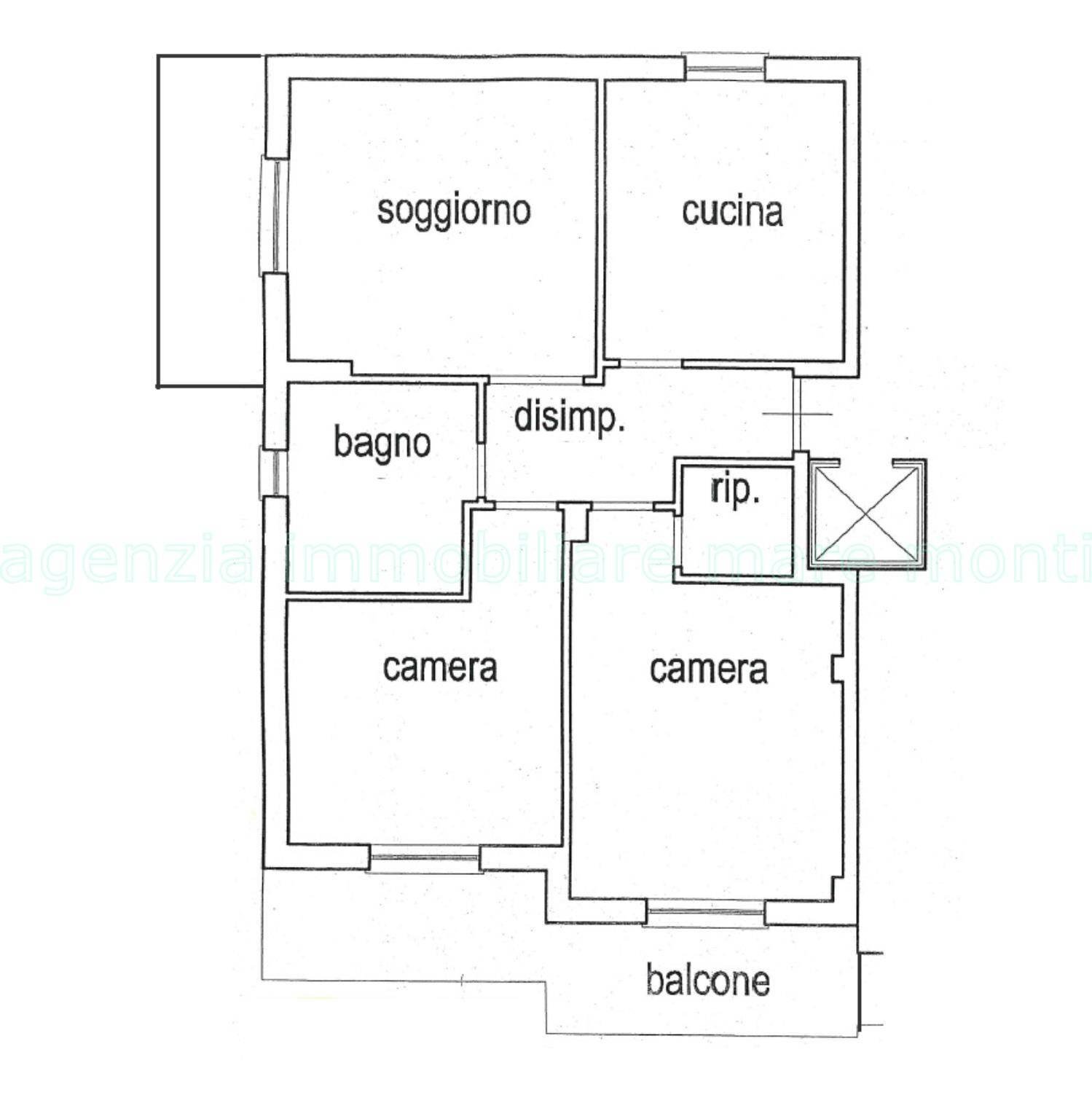 Foto 1 - Four-room apartment via carducci, Loano - floor plans 1