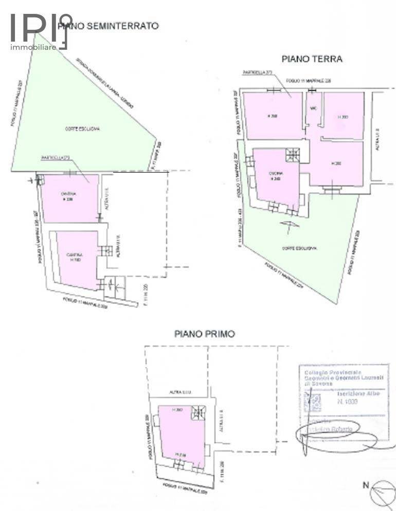 Foto 45 - Casa semi indipendente Lodisio, Piana Crixia - planimetria 1