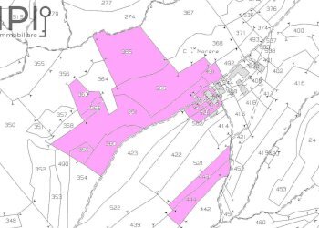 mappa terreni - Rustico regione morere, Spigno Monferrato - foto 31