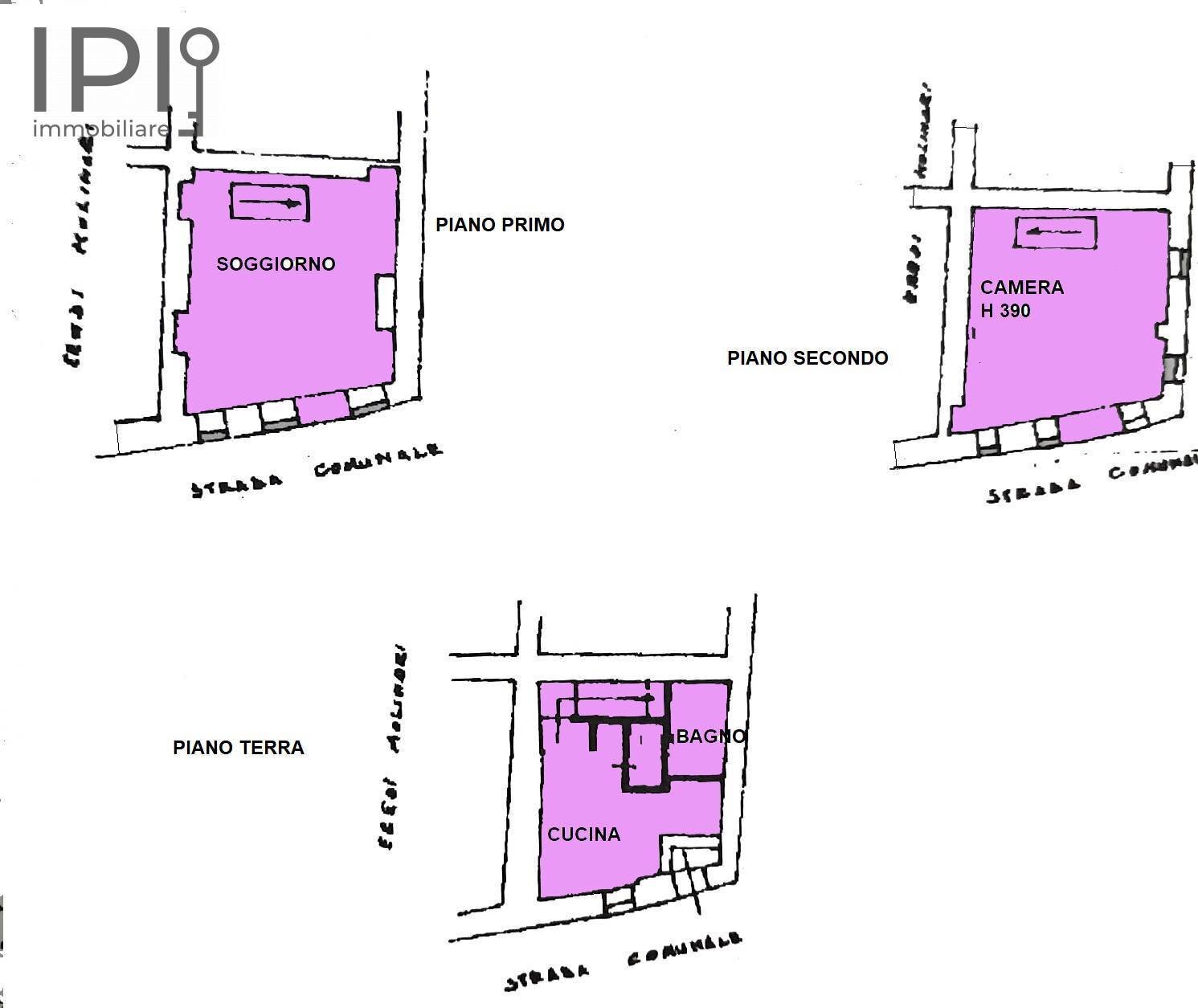 Foto 23 - Casa semi indipendente loc. san michele, Castelletto Uzzone - planimetria 1