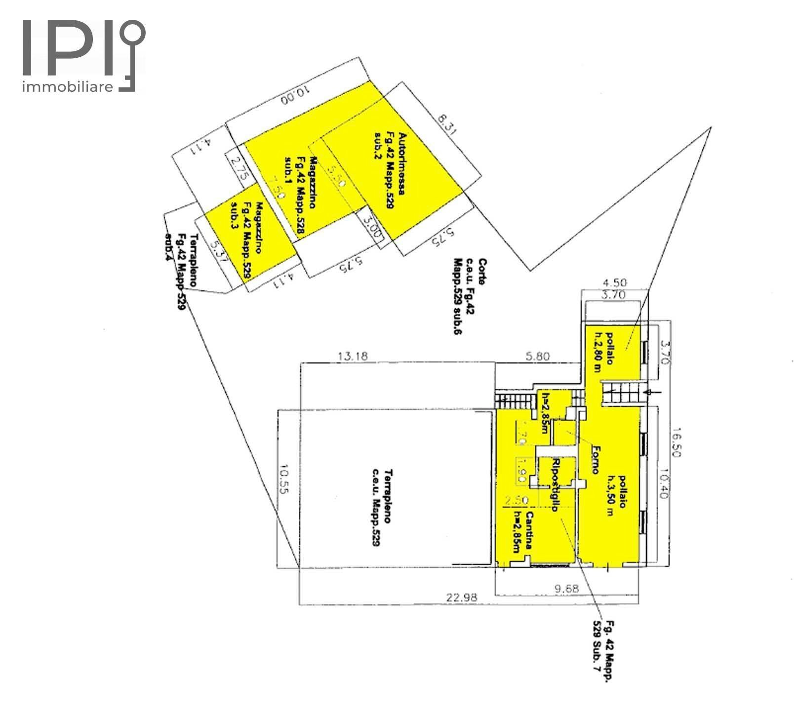 Foto 49 - Rustic via vivello sottano
 
10, Spigno Monferrato - floor plans 1