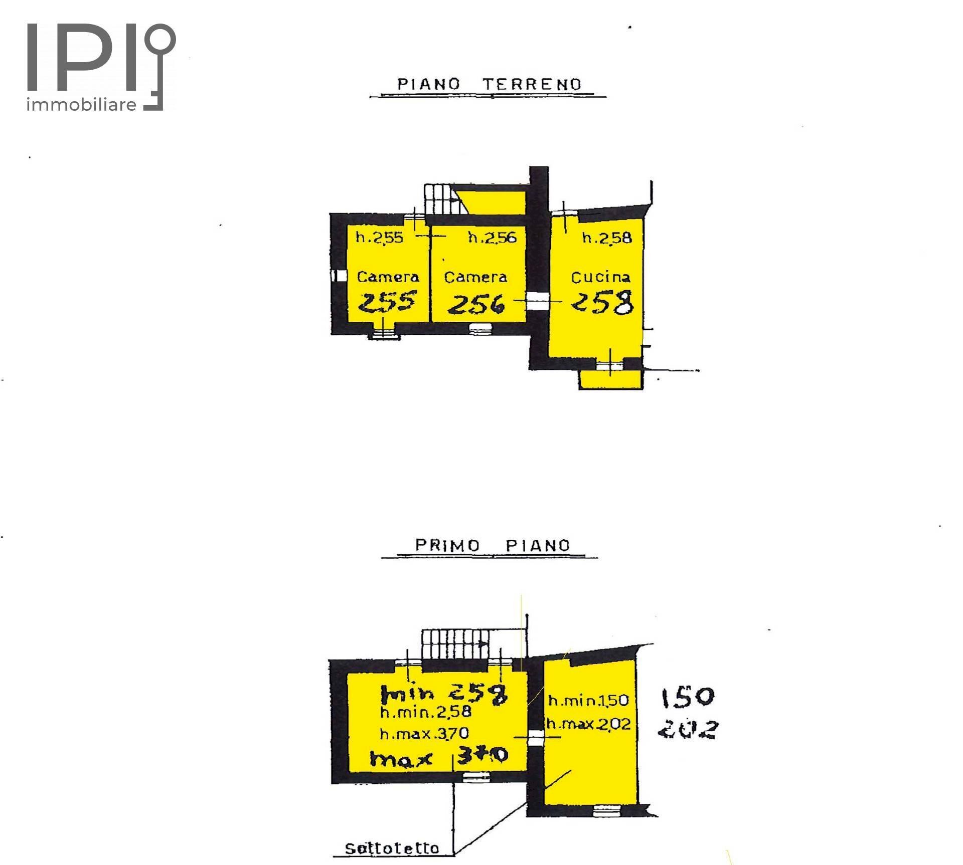 Foto 46 - Rustico regione oltrebormida, Ponti - planimetria 1