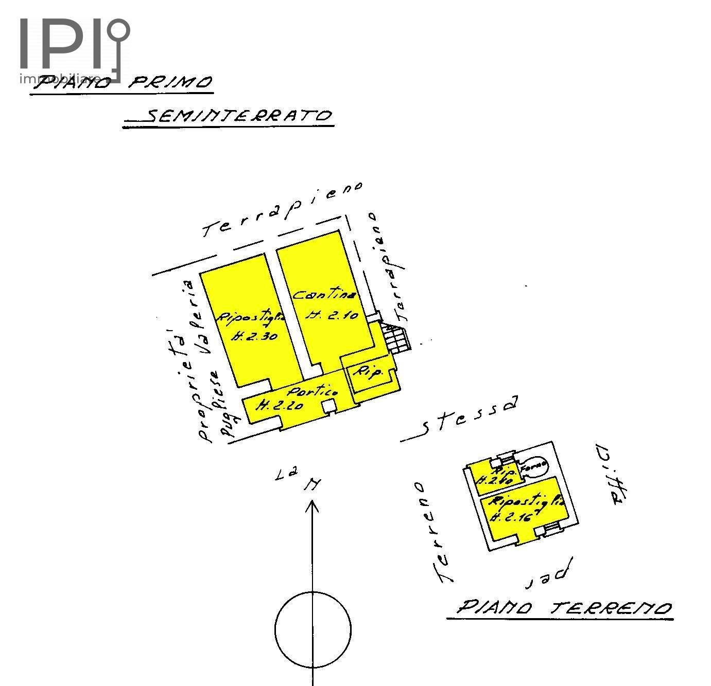 Foto 84 - Rustico frazione roboaro, Pareto - planimetria 1