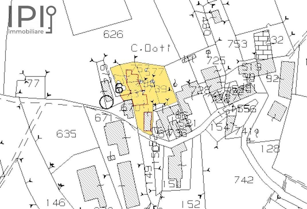 Foto 40 - Rustico regione doti, Terzo - planimetria 1