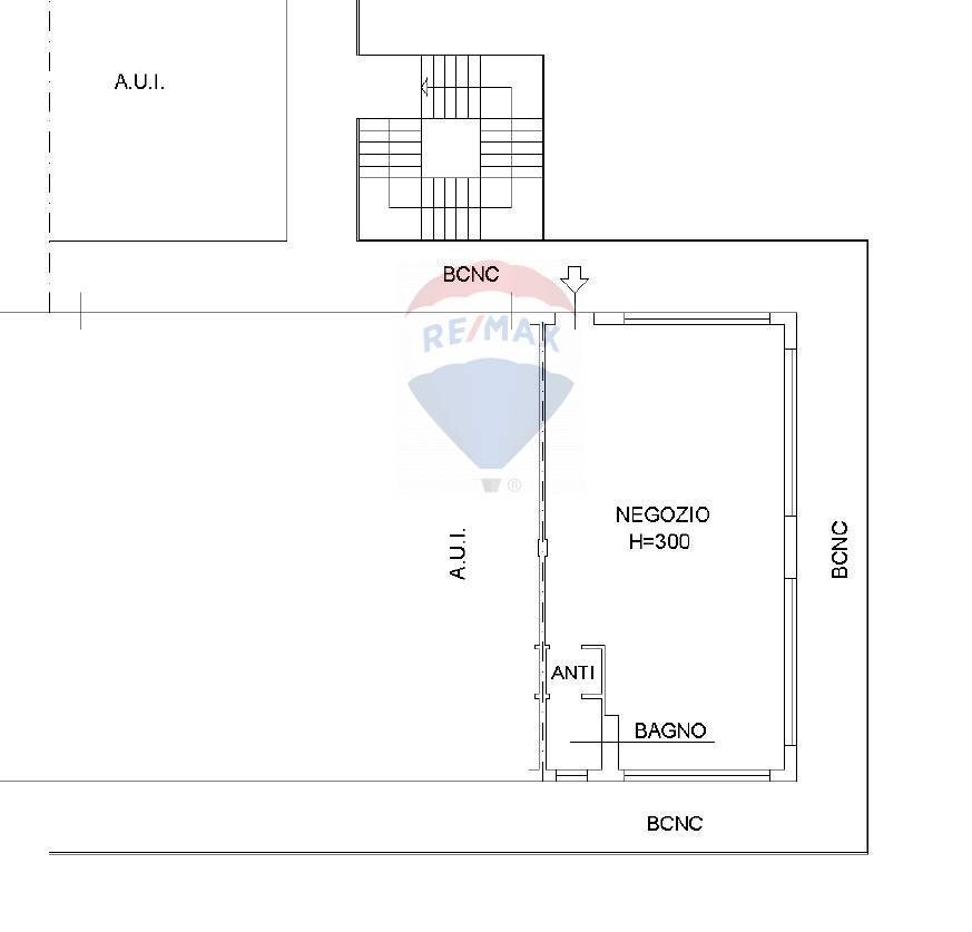 Pianta 2D - Negozio Via Rodari
 
14, Trezzano Rosa - planimetria 1