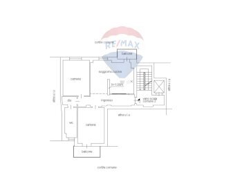 Pianta 2D - Three-room apartment VIA A. GRAMSCI
 
19, Agrate Brianza - photo 37