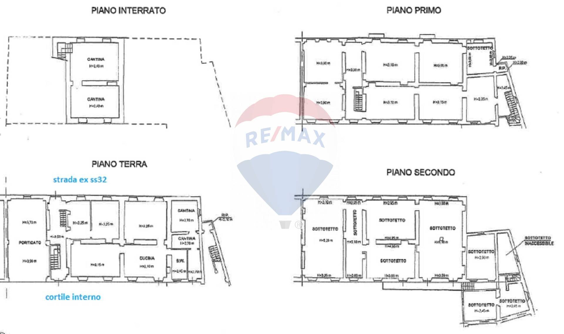 Pianta 2D - Rustico località cigliegi selvatici, Bellinzago Novarese - planimetria 1