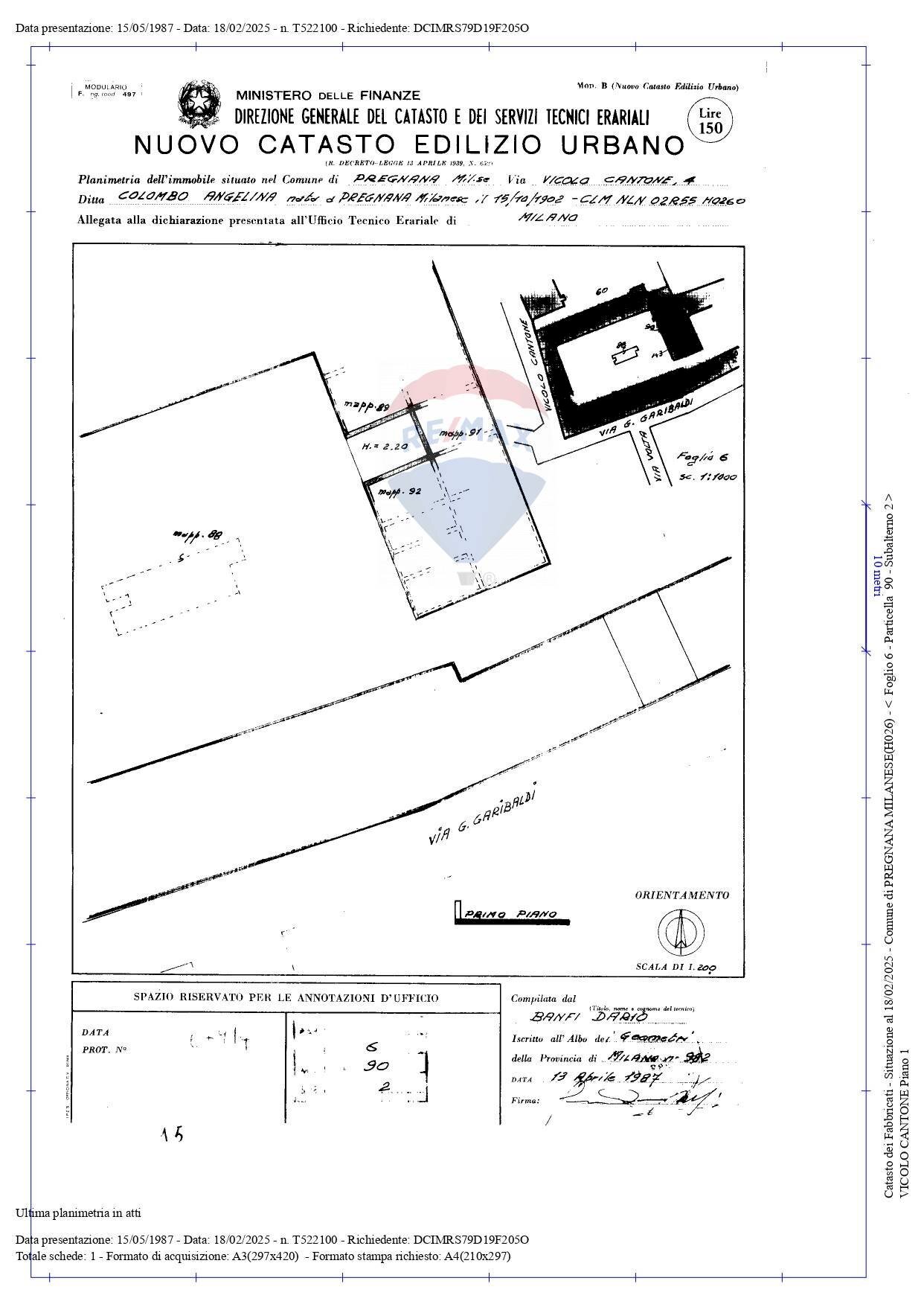Pianta 2D - Rustic Vicolo Cantone
 
4, Pregnana Milanese - floor plans 1