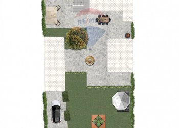 Pianta 2D - Casa semi indipendente Via Montello
 
21, Fagnano Olona - foto 73