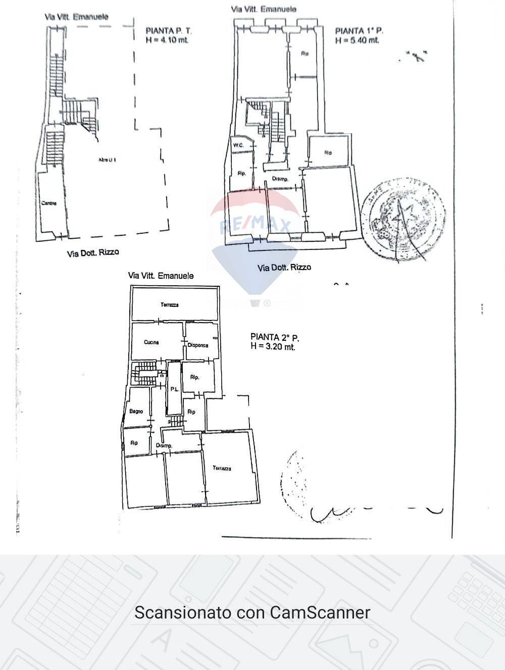 Pianta 2D - Independent house via dottor rizzo
 
22, Biancavilla - floor plans 1