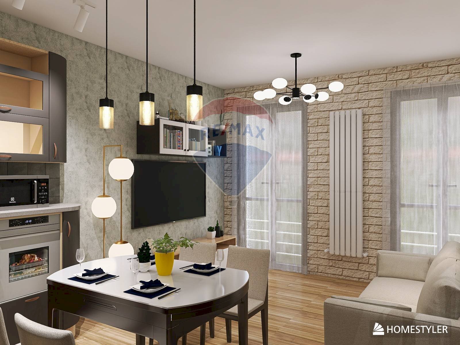 Sala da pranzo - Bilocale Via Torino
17, Cantalupa - foto 3