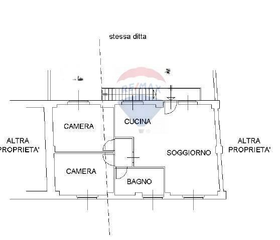 Pianta 2D - Semi-detached house Via Gioberti
 
3, Piossasco - floor plans 1