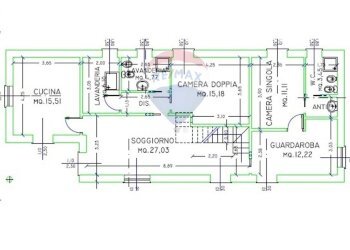 Pianta 2D - Terreno edificabile Via Torino
 
54, Cafasse - foto 4