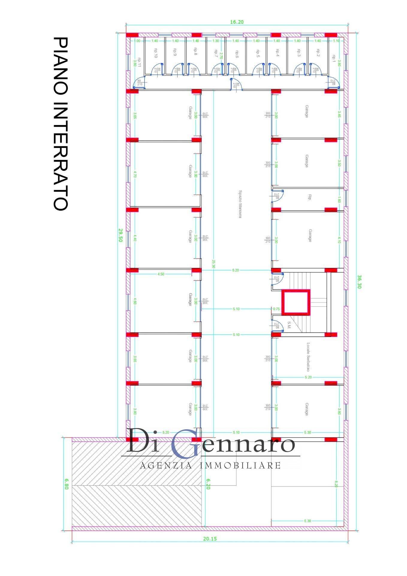 Foto 19 - Trilocale via Roma, Martinsicuro - planimetria 1