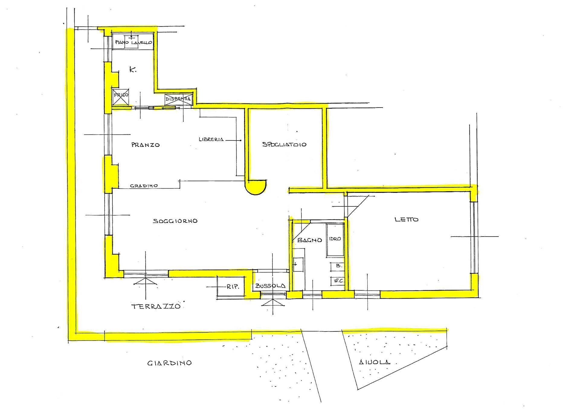 Foto 26 - Three-room apartment Strada Ponte Verde
 
5/10, Torino - floor plans 1