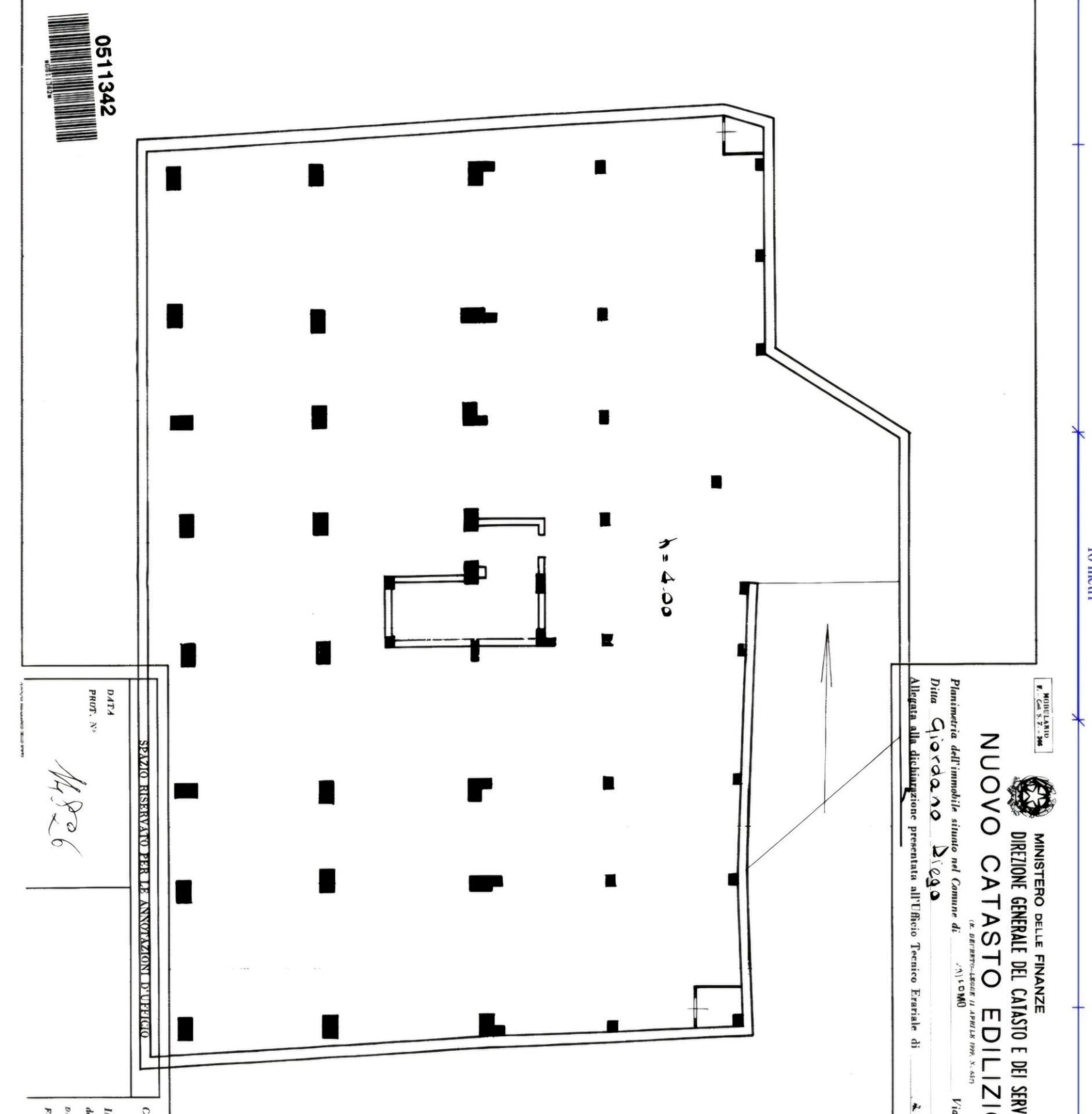 Foto 8 - Box Via Cappuccini
 
251, Palermo - planimetria 1