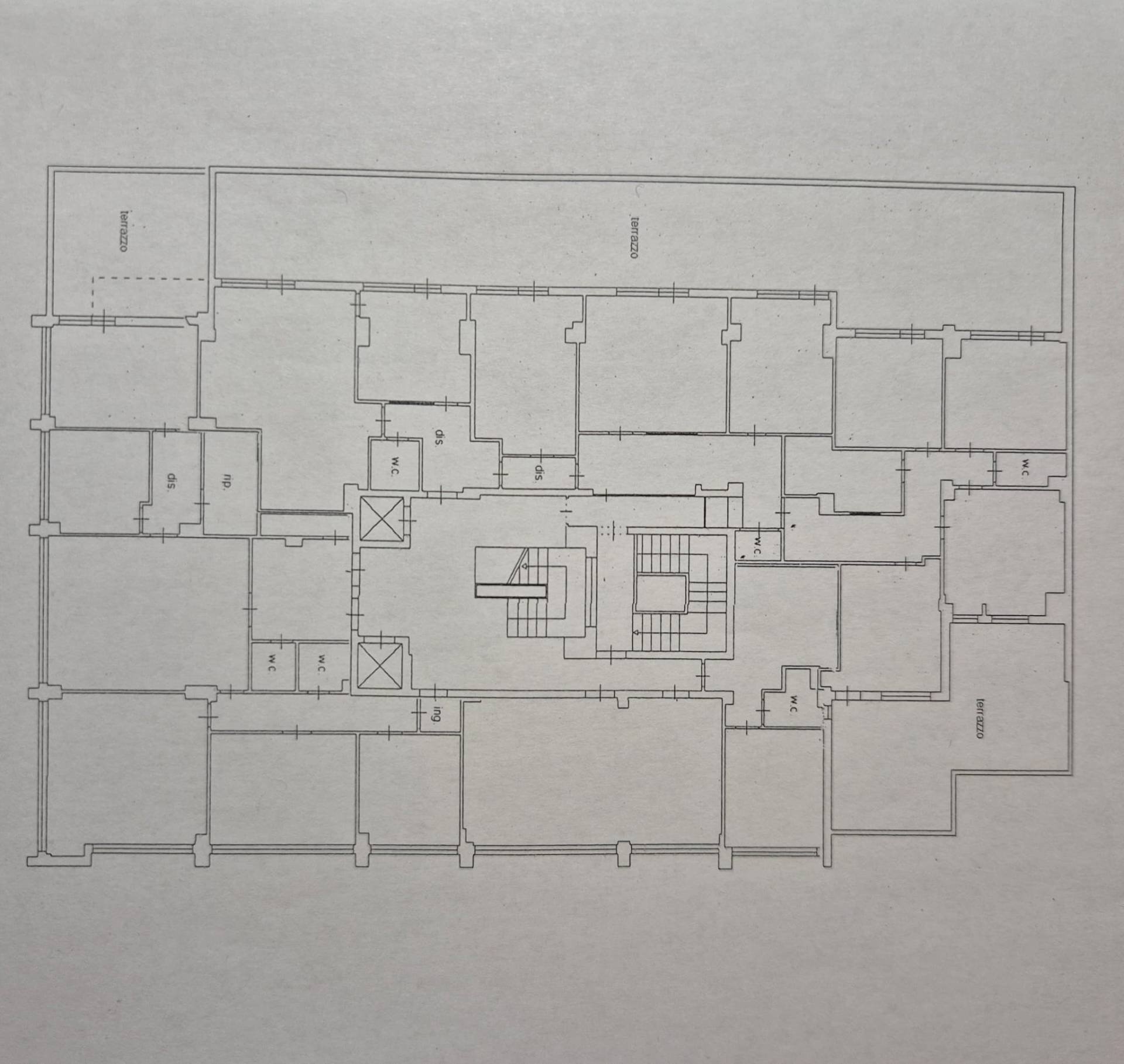 Foto 53 - Office Via Libertà
 
175, Palermo - floor plans 1