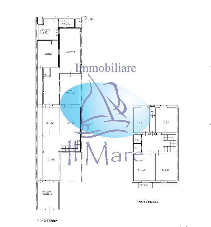 Foto 1 - Casa indipendente via leonardo da vinci, Viareggio - planimetria 1