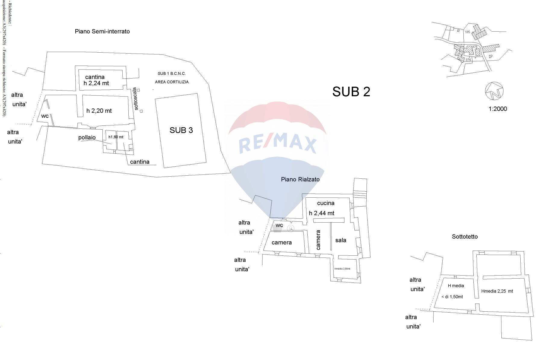 Pianta 2D - Rustic San Vittore, Salsomaggiore Terme - floor plans 1
