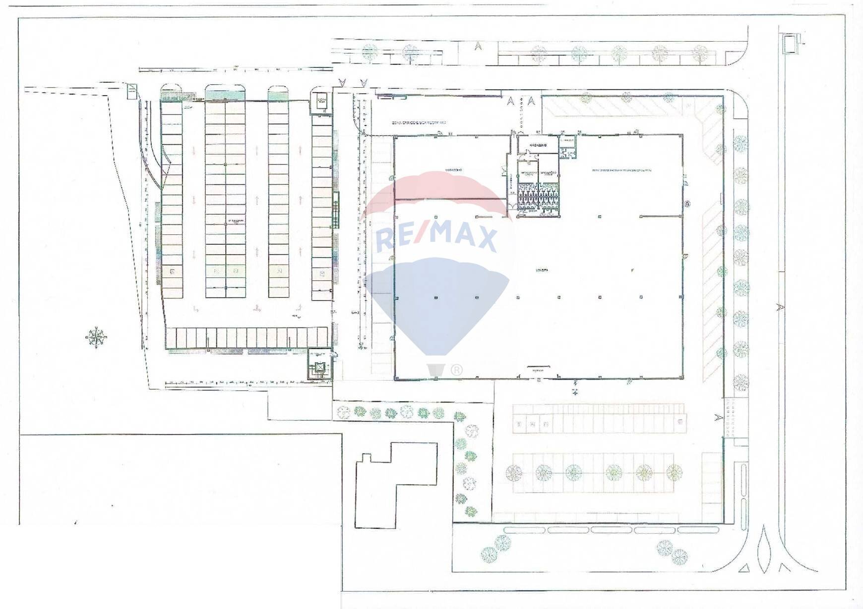 Pianta 2D - Locale Commerciale Fontevivo - planimetria 1