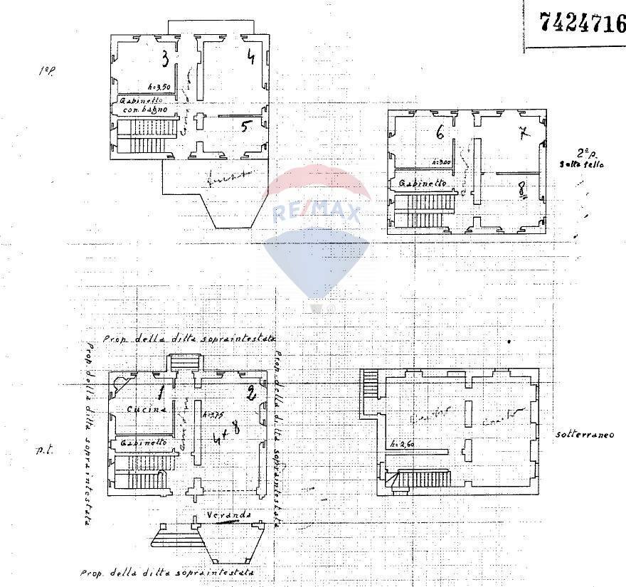 Pianta 2D - Villa Lesa - floor plans 1