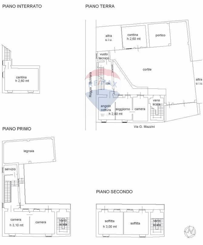 Pianta 2D - Casa indipendente via G. Mazzini
 
10, Cureggio - planimetria 1