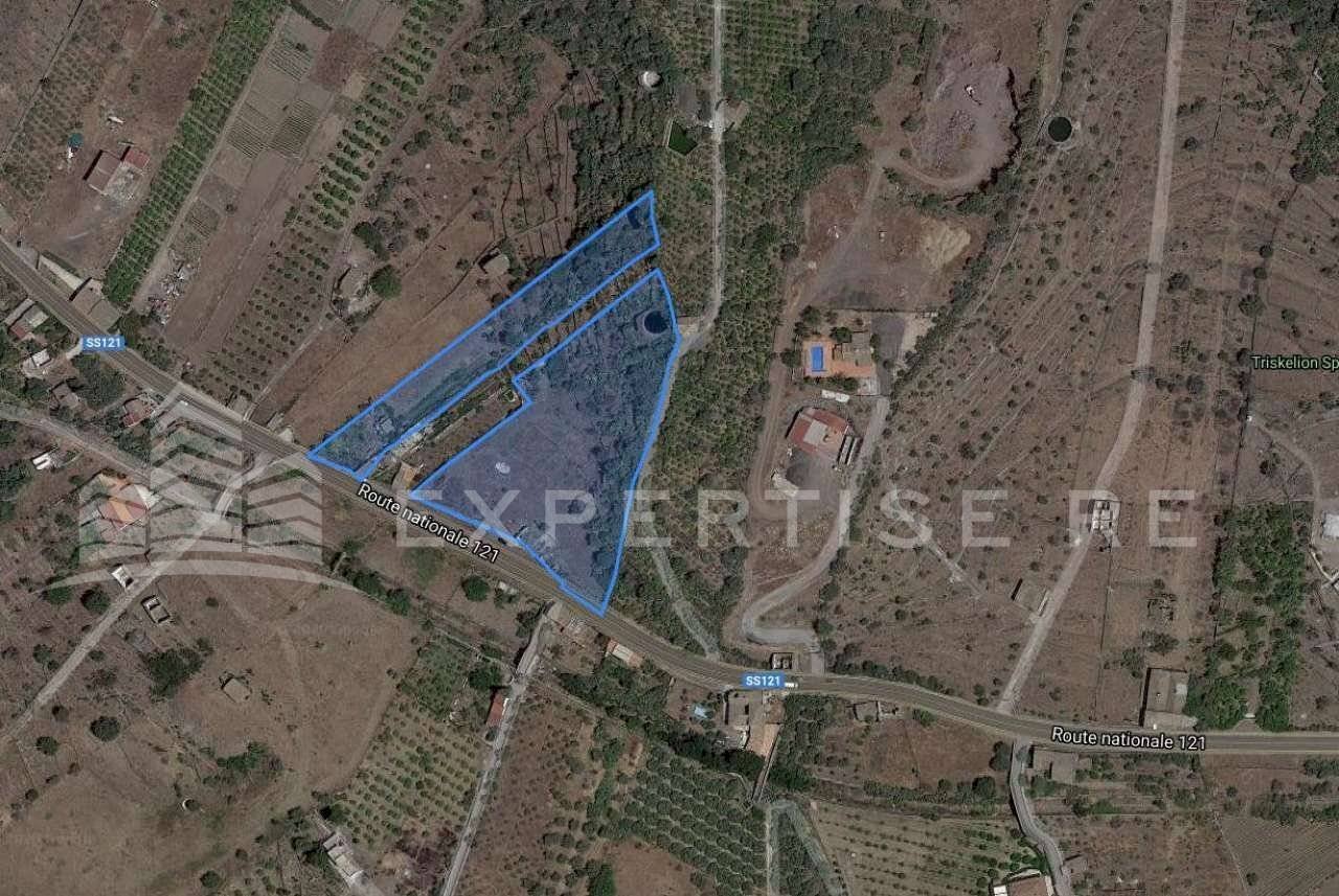 Foto 3 - Terreno agricolo SS. 121 contrada schettino
 
snc, Santa Maria di Licodia - planimetria 1