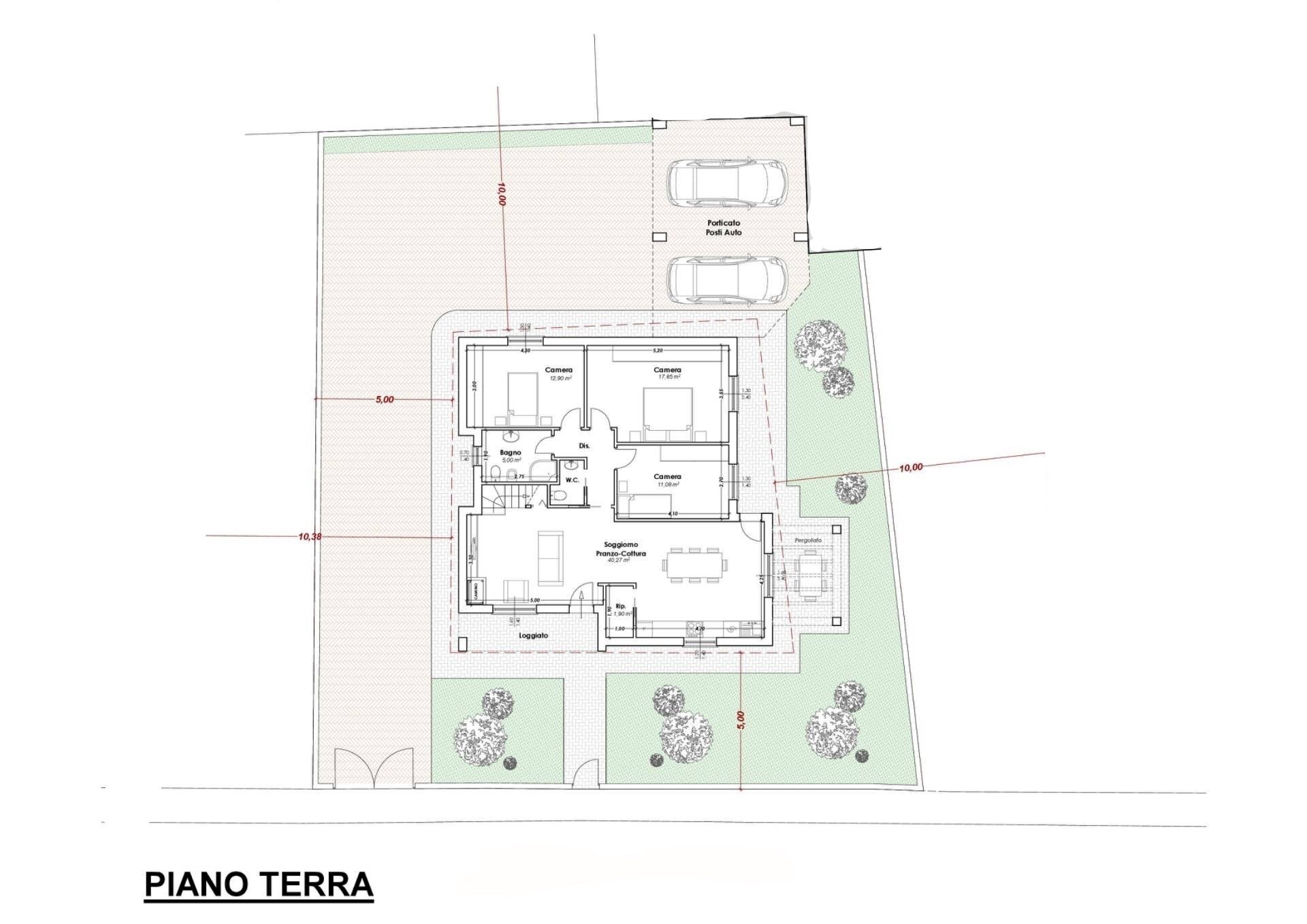 Foto 7 - Terraced Villa Viale vigesimo
 
23, Castelfranco di Sotto - floor plans 1