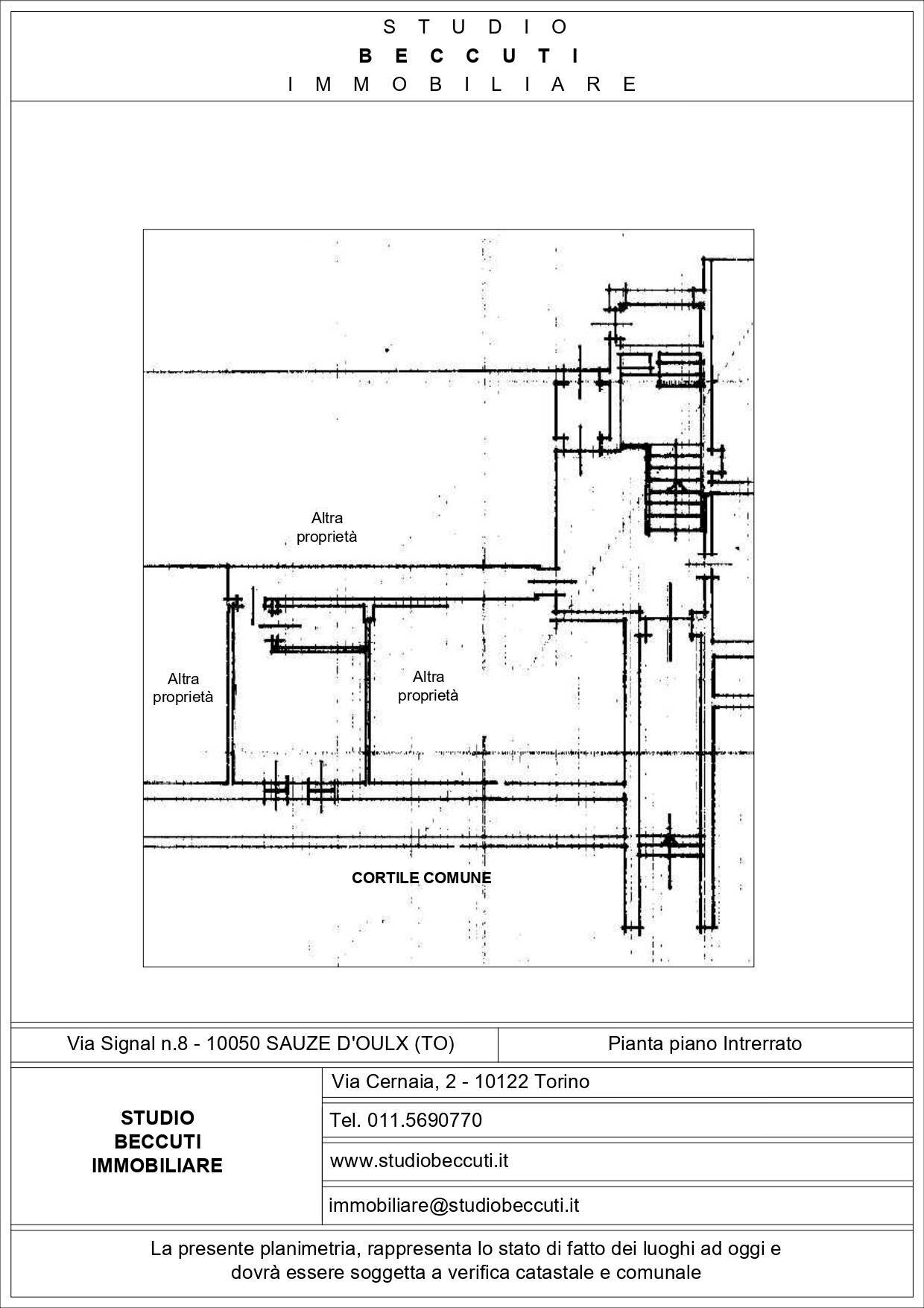Foto 15 - One-room apartment via signal
 
8, Sauze d'Oulx - floor plans 1