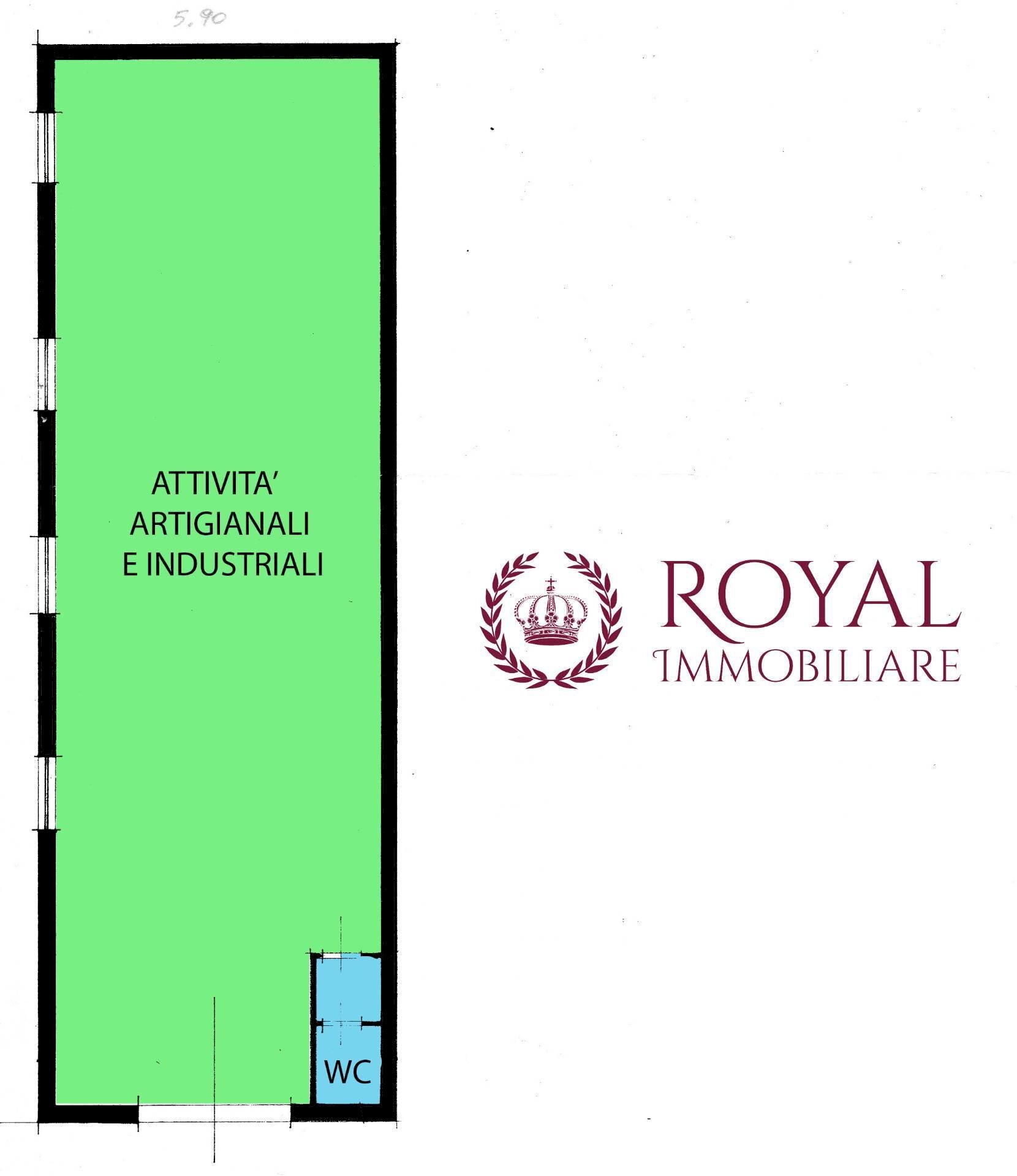 Foto 2 - Capannone VIA DELL'ULIVO, Livorno - planimetria 1